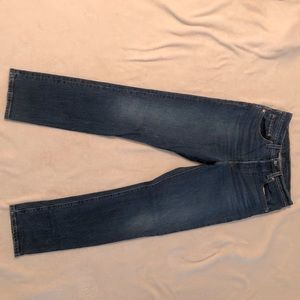 Used Levi’s High Waisted 27x30 Denim Straight Leg Jeans
